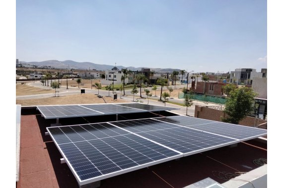 Sistema de Paneles en Angelópolis, Puebla de Zaragoza.